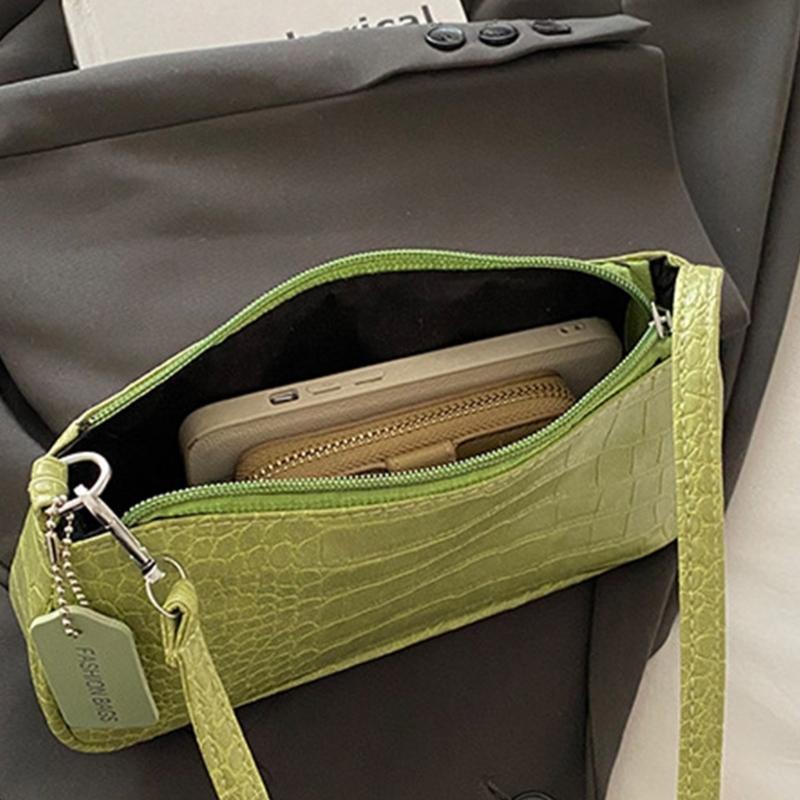 Сумка через плечо для женщин, модная сумка-хобо, сумка-тоут, сумка из искусственной кожи, сумка-клатч под мышкой, клатчи, кошелек на молнии, сумка-багет