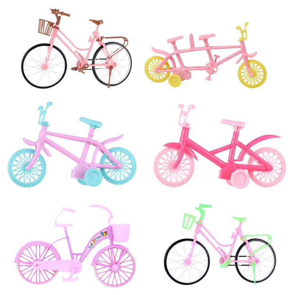 Outdoor Sports Multicolor Cycling Scene Model Doll Bicycle Dollhouse Accessories Miniature Bike