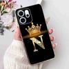 Чехол для Oppo Reno14 F 5G 6.57" Популярный дизайн Буквы A-Z Корона ТПУ Мягкий силиконовый чехол Для телефона Oppo Reno 14F CPH2743