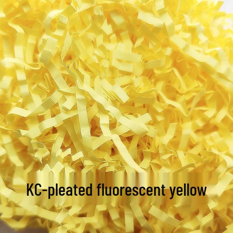 High-End Raffia Gift Box Filler - Shockproof Crepe Paper Shredded for Fruit & Wine Packaging