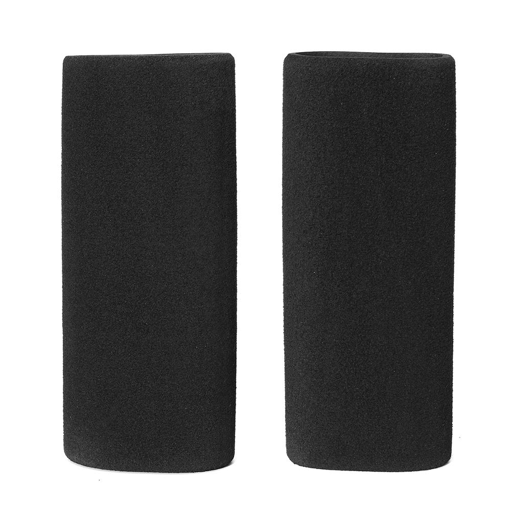 Pair Motorcycle Handlebar Grip Covers Anti-vibration Anti-slip Internal Diameter 31.7-36.8mm