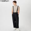 INCERUN Мужские подтяжки комбинезоны комбинезоны комбинезоны подтяжки брюки-карго