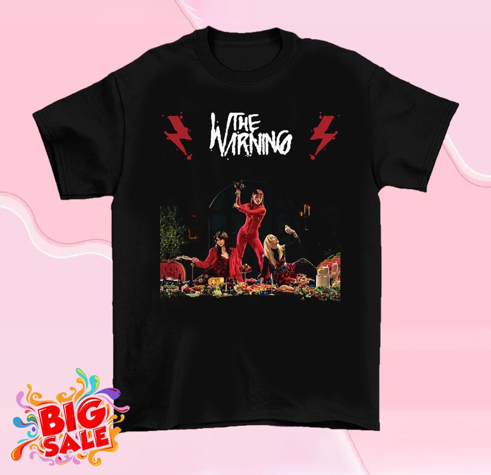 The Warning Band Tour Album Shirt Short Sleeve Unisex Cotton Tee QX708 Unisex T-Shirt