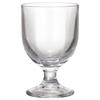 Stylish, Shatterproof, Low-stemmed Tritan Plastic Wine Glasses for Red and White Wine. Perfect for Pairing with Sake, Fruit Liquor, Parfaits, and