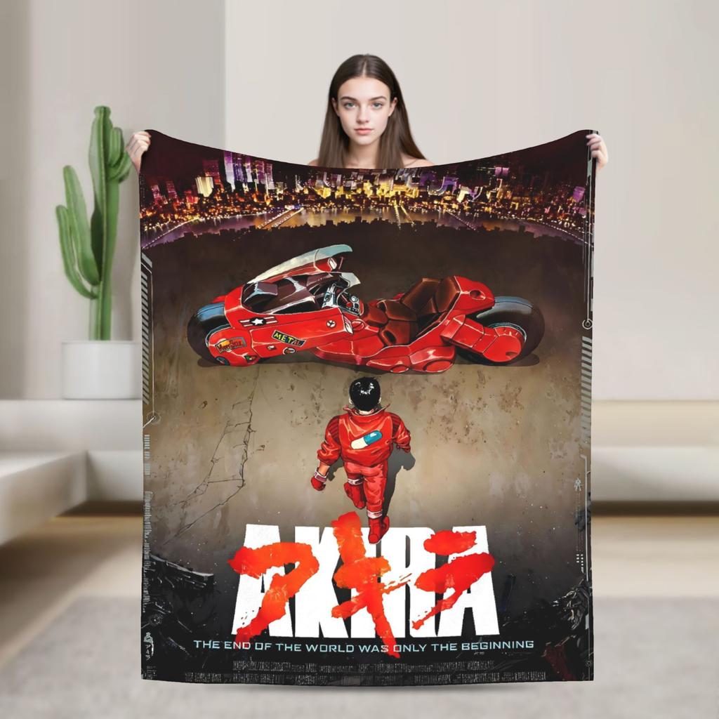 Японский аниме-фильм Акира Одеяла Качество Супер Теплое Плед Зима Путешествия Диван Кресло Диван Кровать Модное Покрывало