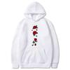 Men's and Women's Plus Size Printed Top, Loose Casual, Soft, Comfortable and Breathable, Outdoor Sports Loose Pullover Hoodie