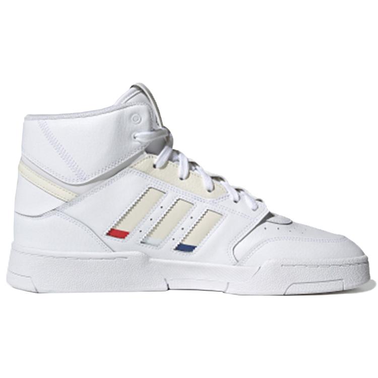 Adidas Drop Step XLT 'White Trefoil' (Unisex) Footwear White / Chalk White / Red Skate Shoes FX7693