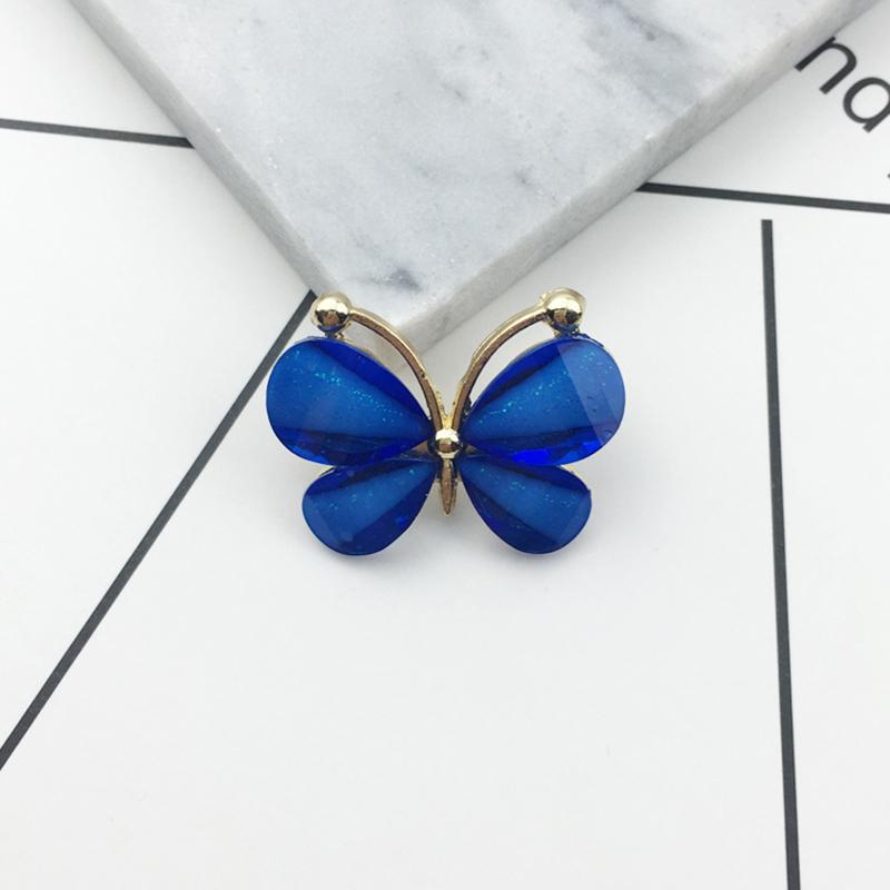 10Pcs/Set Resin Craft Butterfly Flat Bottom Scrapbook Phone Wedding Decor