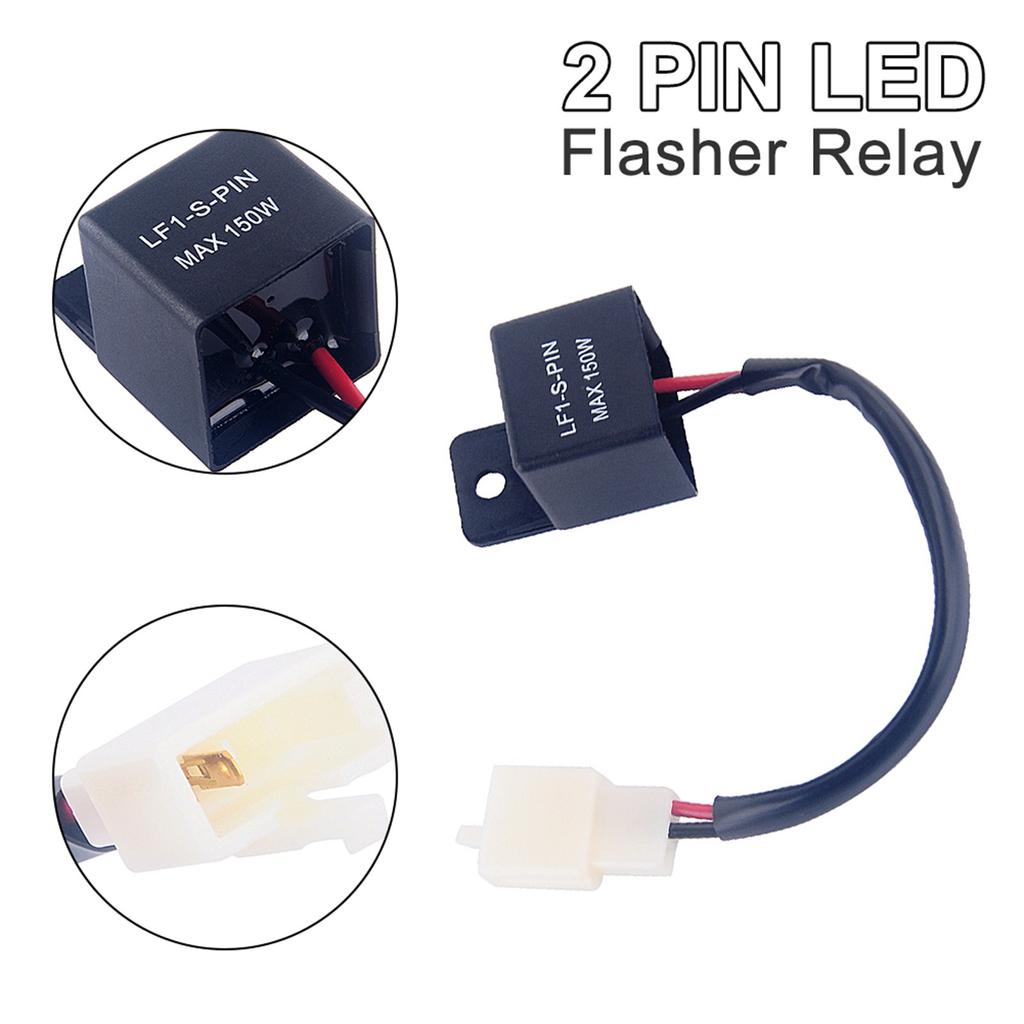 Motorcycles LED Turn Light Flasher Relay Turn Signal Rate Control Blinkrelais