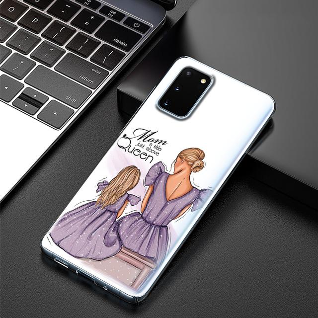 Super Mom Baby Case For Samsung A52s 5g A51 S21 A12 Fundas Galaxy A53 5g A33 A73 A03 A50 A31 A50 A70 A71 A72 A13 A32 Back Covers