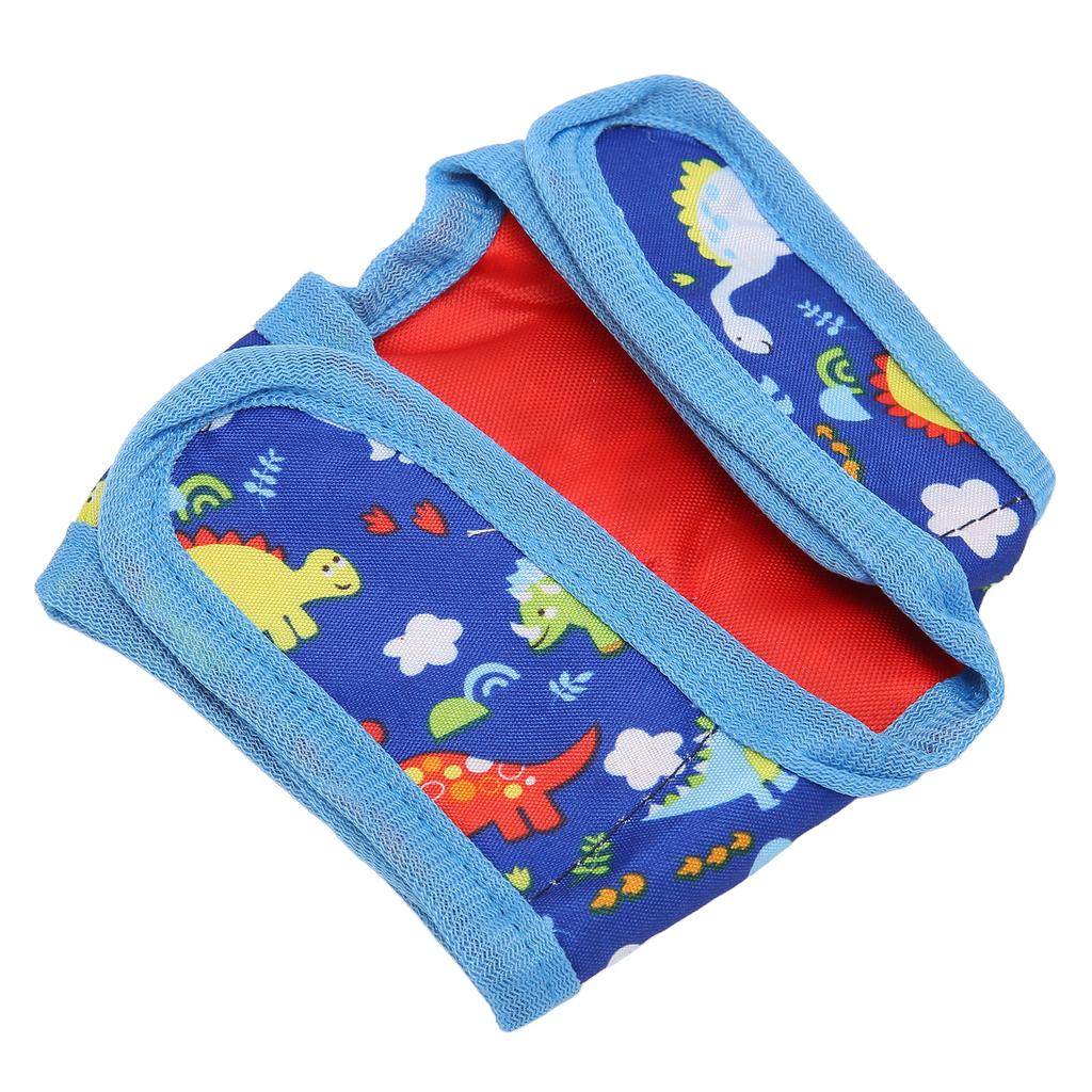 Cat Vest Harnesses and Leash Cartoon Dinosaur Pattern Breathable Cat Walking Vest with Strips for Small Animals S