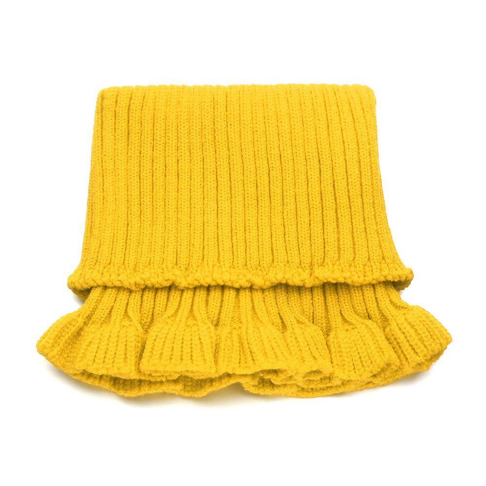 Fashion With Wooden Ears Windproof Knitted Fake Collar Scarf Turtleneck Warm