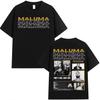 Rapper MALUMA 2026 Album Graphic T Shirt Mens Women Hip Hop Retro Style Short Sleeve Tshirt Fashion Tees Streetwear