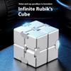 Бесконечный кубик Рубика Разнообразие Декомпрессионный Артефакт Взрослый Декомпрессионный Металлический Сплав Квадратная Пальчиковая Игрушка