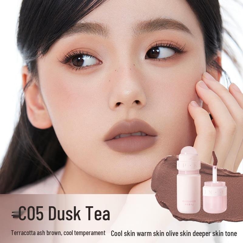 ForeverKey Двусторонний многофункциональный кремовый блеск и тинт для губ