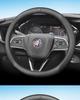 Женская оплетка на руль из натуральной кожи для Buick: Excelle, Envision, Regal, LaCrosse, Verano, Excelle GT, GL6, Encore, GL8.