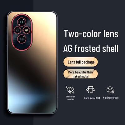 Ультратонкий матовый чехол для Honor 200 Pro с защитой объектива от падений - Модный дизайн для мужчин и женщин