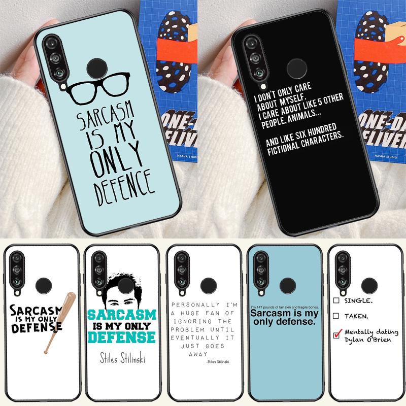Цитаты из сериала «Волчонок» Для Huawei Nova 12i 12s 11i 5T 9 10 SE Y91 Y90 Y60 Y70 Y72 Y61 P60 Pro P20 P40 P30 Lite Чехол