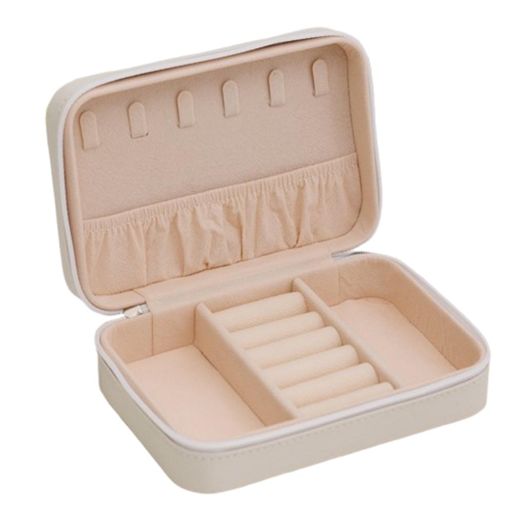 Dustproof Trinkets Storage Organizer Large Capacity Jewelry Storage Case  Travel