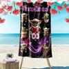 Name Custom Little-Yoda Print Beach Towel, Large Soft Quick Dry Towel for Beach Camping Swimming