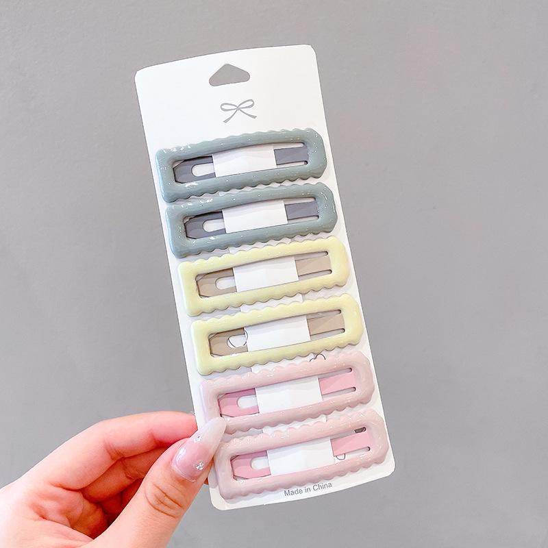 Матовая невидимка для женщин – Высококачественная заколка для детских волосков, лба и боковой челки