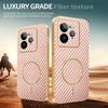 For Realme GT 7 Pro 5G Phone Case Carbon Fiber Textured Electroplated TPU Back Cover