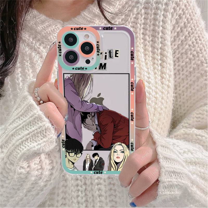 Ветрозащитный чехол для телефона Webtoon для iPhone 11, 12, 13 Mini Pro Max 14 Pro Max, чехол