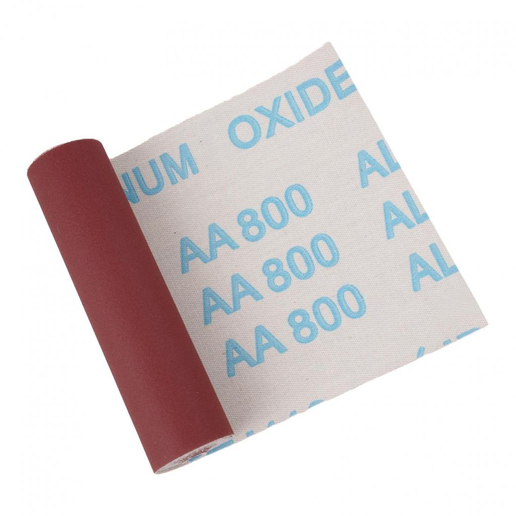 1M*10CM Sandpaper Roll 80-800 Grit Emery Cloth Non-staining Coating