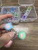 Механическая Ось Клавиша Fidget Spinner Светящаяся Электронная Клавиатурная Кнопка Брелок для Снятия Стресса Портативная Игрушка Подарок для Взрослых Подростков