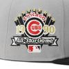 NEW ERA Cap 59FIFTY 2Tone MLB Chicago Cubs Side Patch Gray black 14562009 NER35C4087 7 1/4
