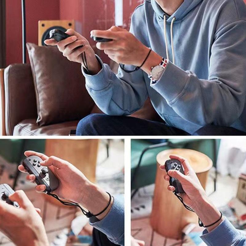 Adjustable Gamepad Wrist Straps Secure Mount Gaming Controller Lanyard Rope Fall Prevention