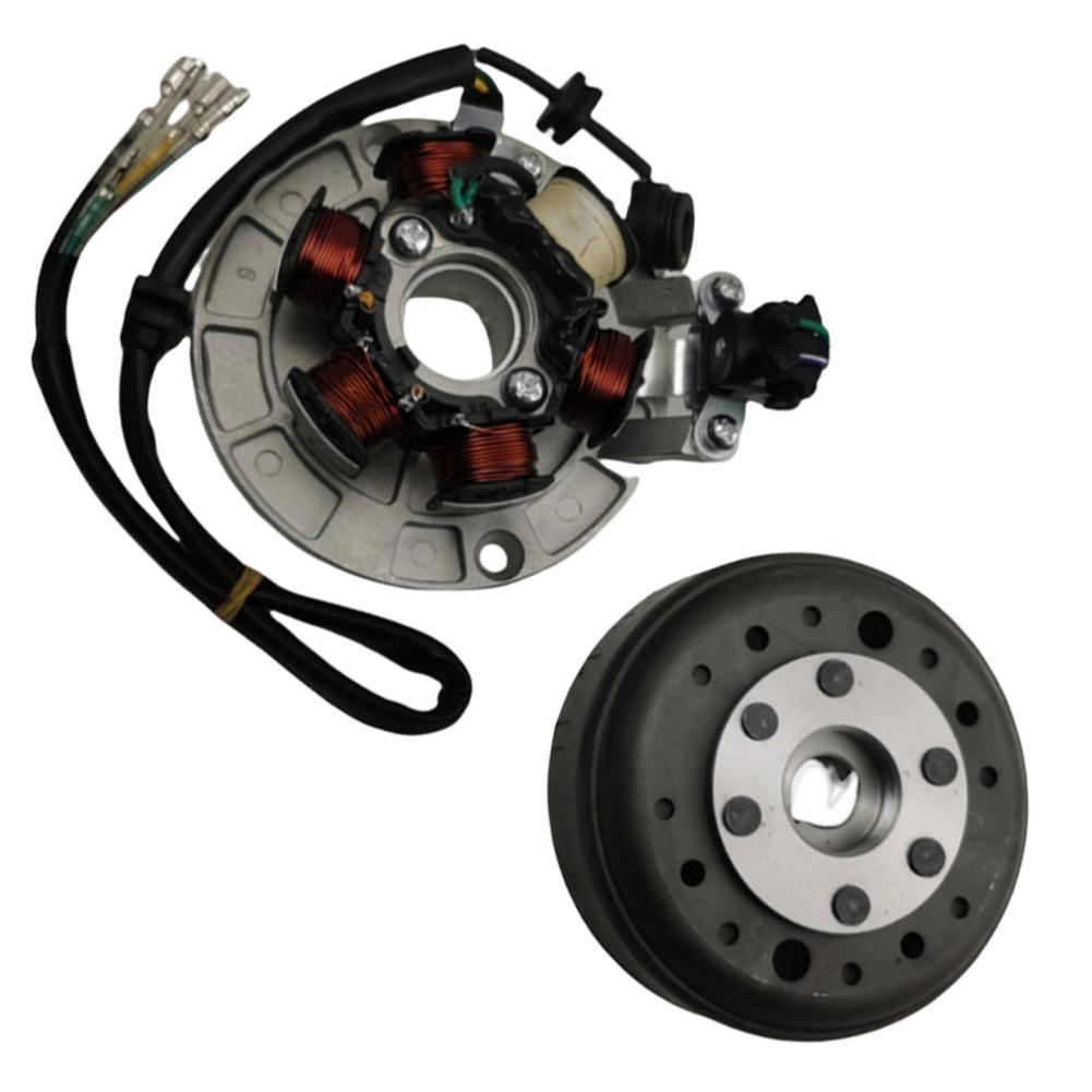 Комплект статора и маховика для двигателя Lifan 140/140cc 1P55FMJ Стабильная выходная мощность искры в суровых условиях