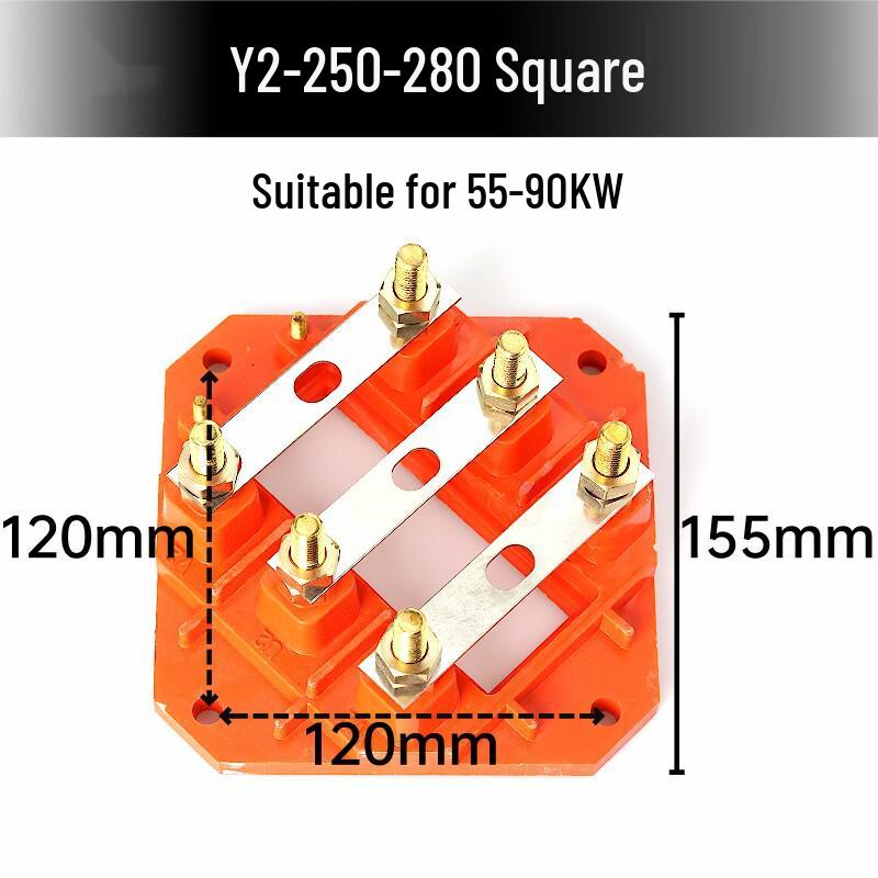 Three-phase Motor Terminal Box Y2Y2-160-180 with Thickened Copper Connection Block
