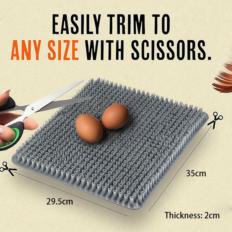 Chicken Nesting Box Pads  (6 PACK) | Washable Plastic Nesting Box Liners | Chicken Bedding, Nesting Pads, Chicken Laying Boxes