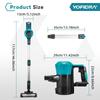 Yofidra Бесщеточный пылесос 1800 Вт 30 кПа 1,5 л Портативный Мощное всасывание Бытовые инструменты для уборки Для аккумулятора Makita 18 В Pin