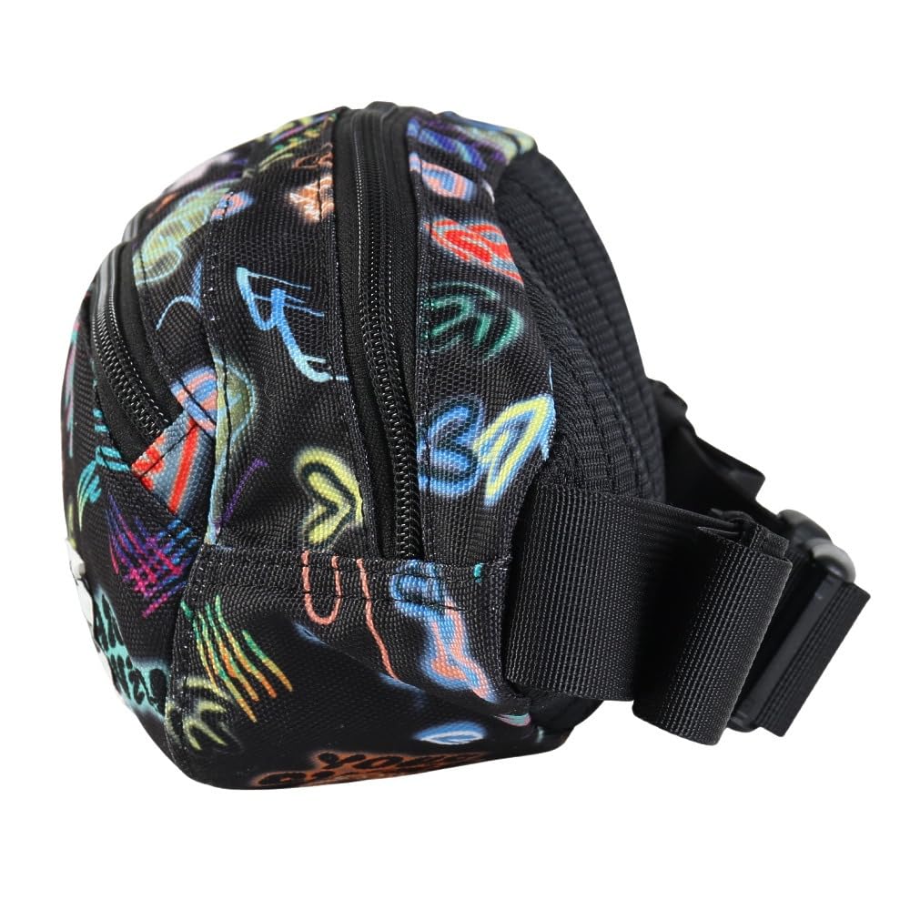 Упаковочный органайзер Recycle Small Oval Waist Pack Graffiti [Chums]