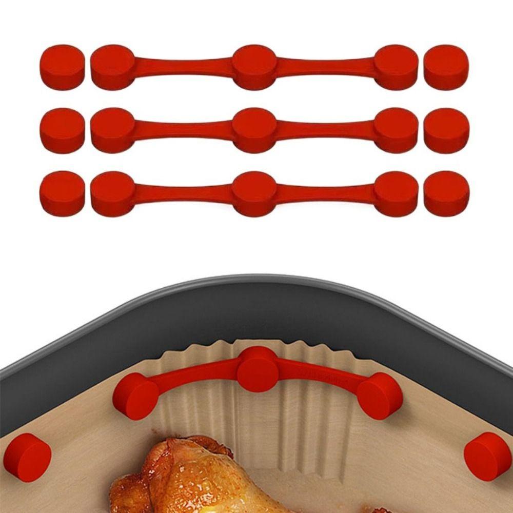 Многоразовая пряжка для фритюрницы, не царапающая фритюрницу, устройство для фиксации бумаги для выпечки, жареная курица