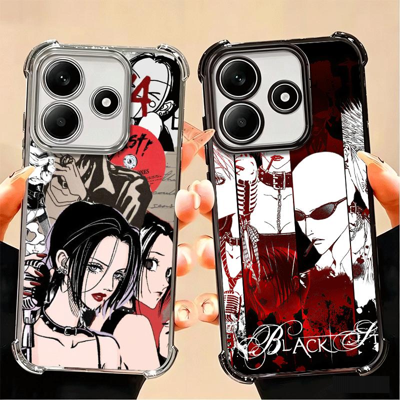 Мягкий чехол для телефона с аниме NaNa Osaki для Xiaomi Poco X7 X8 Pro Max X6 X5 X3 F8 Ultra F7 M8 M7 M5S Redmi 15C 15A 15 14C 13C 12C 13 12