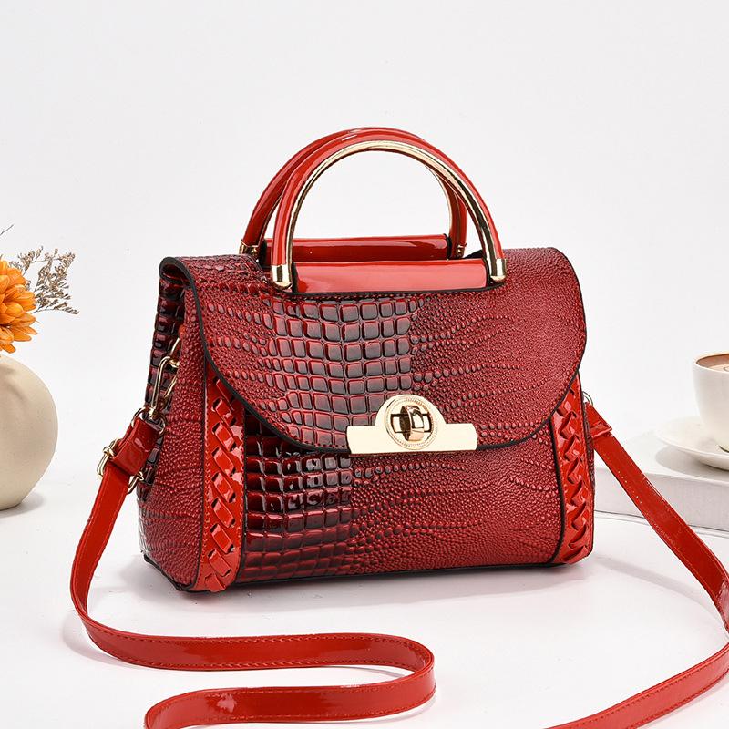 Женская модная сумка через плечо Яркие кожаные брендовые женские сумки Роскошные дизайнерские женские сумки Женская сумка через плечо Маленькая квадратная сумка