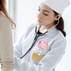 Держатель для бейджа с зажимом-крокодилом Забавный Акриловый держатель для удостоверения личности с блестками Катушка для бейджа медсестры Вдохновляющая катушка для бейджа для лаборанта