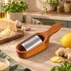 Acacia Wood Wooden Cheese Grater Stainless Steel Garlic Grater Ginger Grater  Cheese Lovers
