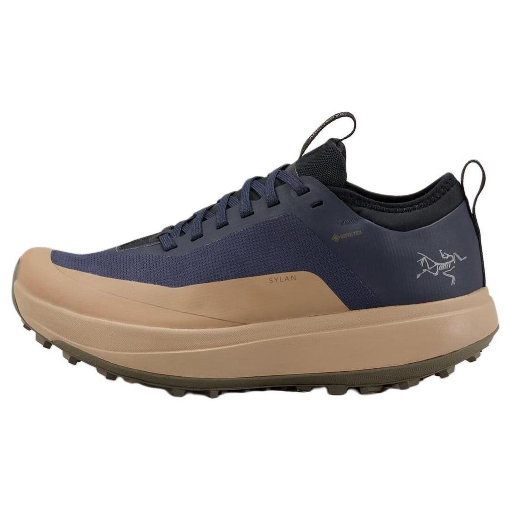 Arcteryx Sylane Comfortable Non-Slip Durable Low-Top Running Shoes Women sneakers Blue Brown X000009033-Black Sapphire