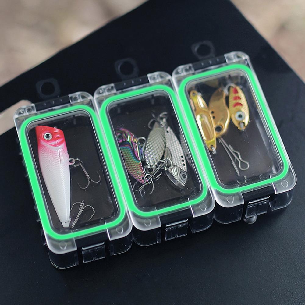 1/2/4 шт. Расширяемый ящик для рыболовных снастей, органайзер для карповых аксессуаров, водонепроницаемый ящик для рыболовного оборудования, светящийся для рыбалки