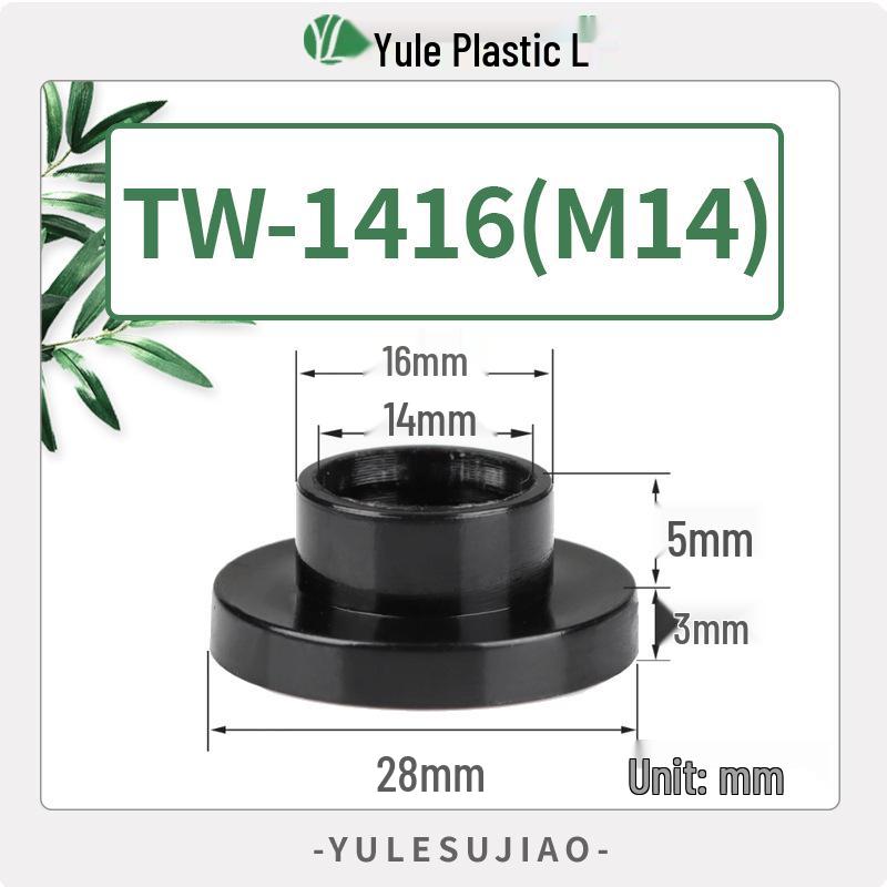Nylon Insulating T-Type Plastic Washer for Transistor