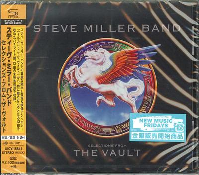 CD STEVE MILLER BAND - Selections From The Vault UICY15841 Capitol Records 2019 Япония ObiRock Б/У