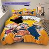 3pcs Naruto Characters Quilt Cover Set (1 Quilt Cover + 2 Pillowcases Without Pillow Core), High-Definition Printing for Home and Dormitory.H064
