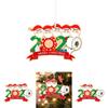 Charming Christmas Tree Hanging Ornament For Family Of 2-5 People In Quarantine