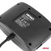 Cigarette lighter socket splitter with charger 2x USB-A ON/OFF 12V 24V 100W 70cm AMIO-04362