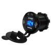 Metal Motorcycle 4.2A 2 USB Cigarette Lighter Smart Car Charger Adapter For BMW
