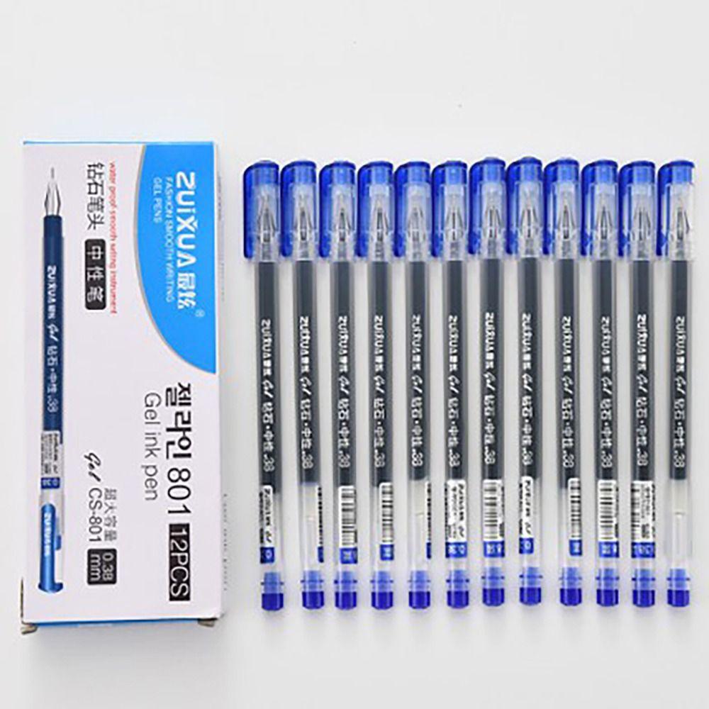 Student Supplies Signature Pen Diamond Tip Neutral Pen High Quality Gel Pen